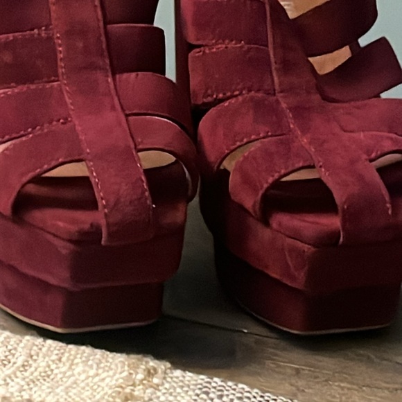 Jeffery Campbell EVA-B Suede Platform Sandals - Picture 3 of 16